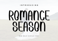 Romance Season Font - Featured Image