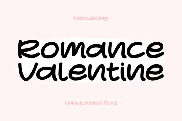 Romance Valentine Font - Featured Image