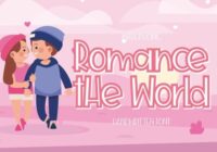Romance the World Font - Featured Image