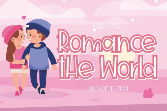 Romance the World Font - Featured Image