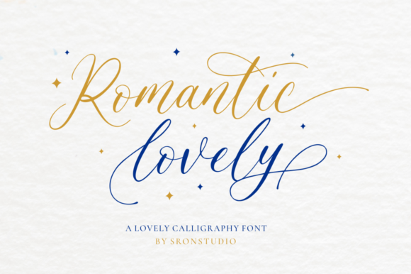 Romantic Lovely Font - Featured Image