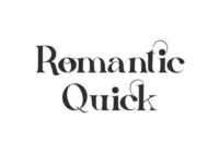 Romantic Quick Font - Featured Image