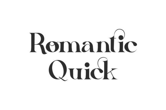 Romantic Quick Font - Featured Image