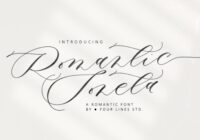 Romantic Soneta Font - Featured Image