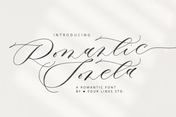 Romantic Soneta Font - Featured Image