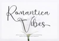 Romantica Vibes Font - Featured Image