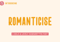 Romanticise Font - Featured Image
