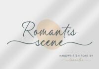 Romantis Scene Font - Featured Image
