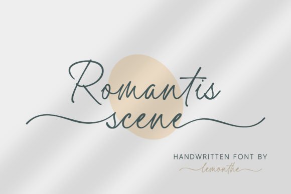 Romantis Scene Font - Featured Image