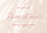 Romatrix Font - Featured Image