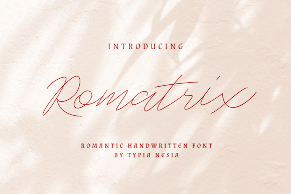 Romatrix Font - Featured Image