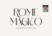 Rome Magito Font - Featured Image