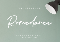 Romedance Font - Featured Image