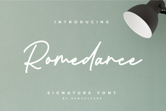 Romedance Font - Featured Image