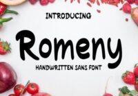 Romeny Font - Featured Image