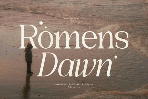 Romes Dawn Font - Featured Image