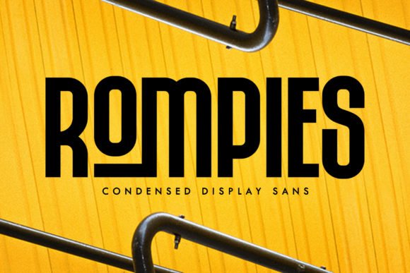 Rompies Font - Featured Image