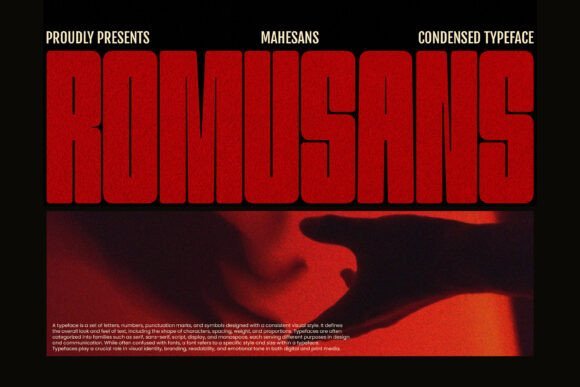 Romusans Font - Featured Image