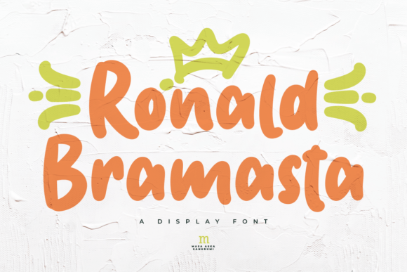 Ronald Bramasta Font - Featured Image