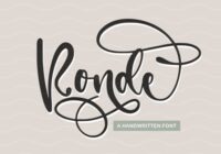 Ronde Font - Featured Image