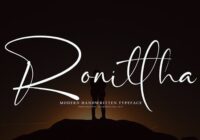 Ronittha Font - Featured Image