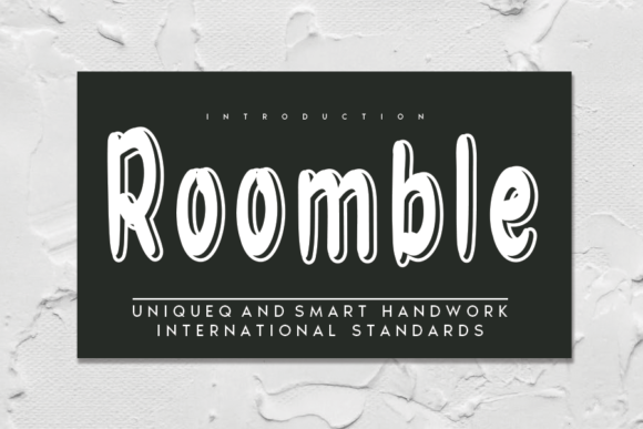 Roomble Font - Featured Image