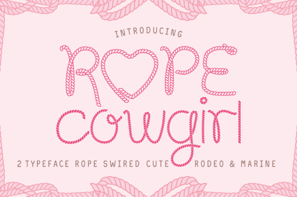 Rope Cowgirl Font - Featured Image