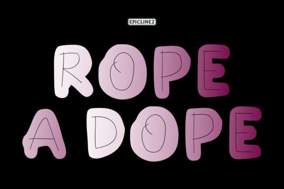 Rope a Dope Font - Featured Image