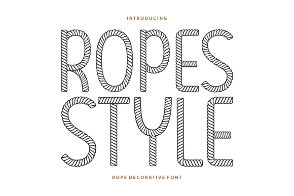Ropes Style Font - Featured Image