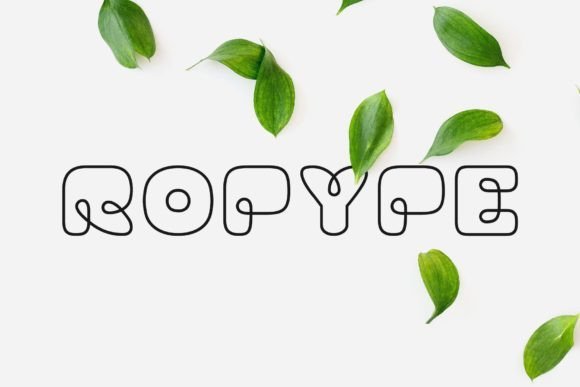 Ropype Font - Featured Image