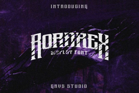 Rorarex Font - Featured Image