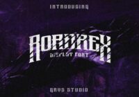 Rorarex Font - Featured Image