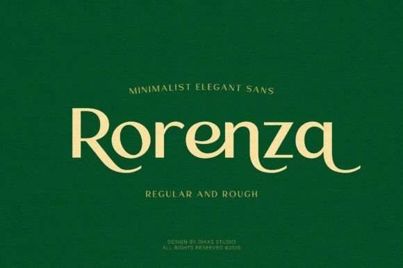 Rorenza Font - Featured Image