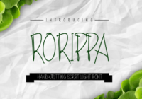 Rorippa Font - Featured Image