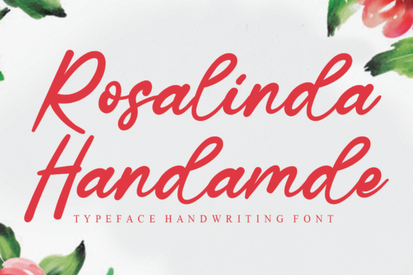 Rosalinda Handamde Font - Featured Image