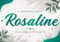Rosaline Font - Featured Image