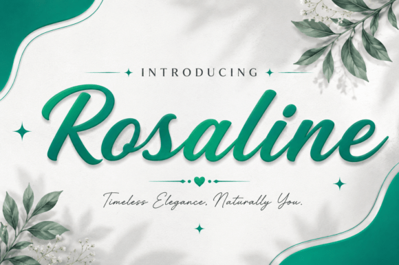 Rosaline Font - Featured Image