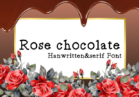 Rose Chocolate Font - Featured Image