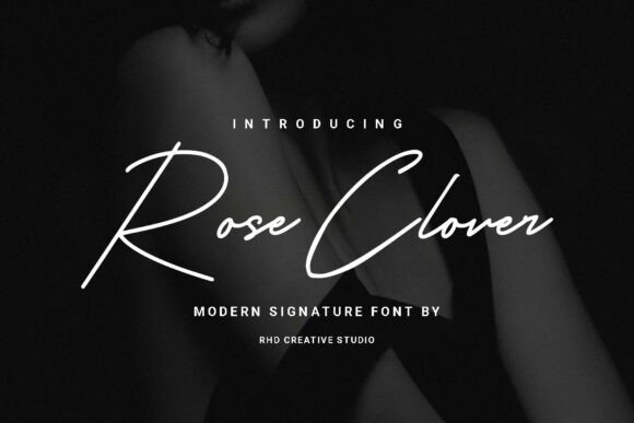 Rose Clover Font - Featured Image