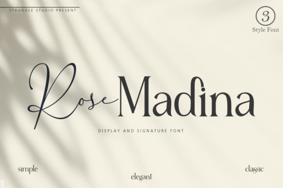 Rose Madina Font - Featured Image