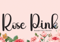 Rose Pink Font - Featured Image