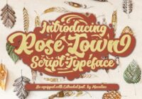 Rose Town Font - Featured Image