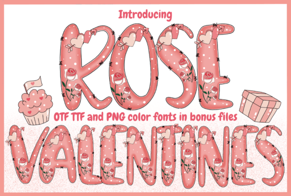 Rose Valentines Font - Featured Image
