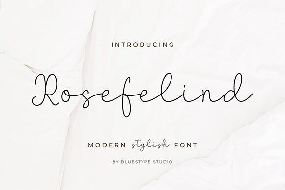 Rosefelind Font - Featured Image