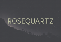 Rosequartz Font - Featured Image