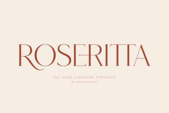 Roseritta Font - Featured Image