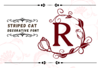 Roses Frame Font - Featured Image