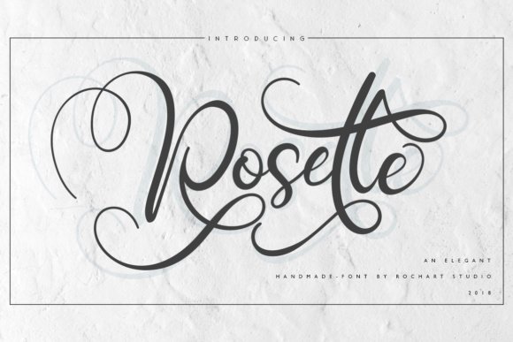 Rosette Font - Featured Image