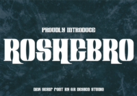 Roshebro Font - Featured Image