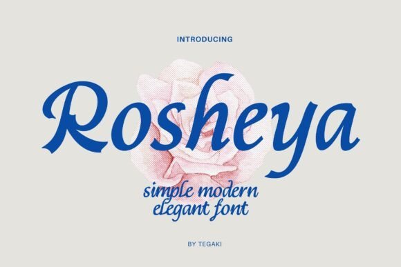 Rosheya Font - Featured Image
